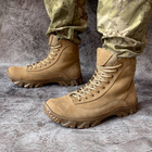 Ботинки мужские зимние тактические ВСУ (ЗСУ) 8598 40 р 26,5 см койот (OPT-2290) - изображение 2