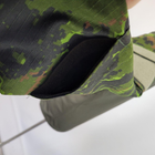 Рубашка мужская военная тактическая с липучками рип-стор ВСУ (ЗСУ) Ubaks Убакс 20221838 7326 M 48 р зеленая (OPT-1370) - изображение 7