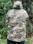 Куртка-бушлат военная мужская тактическая ВСУ (ЗСУ) Пиксель 8741 54 размер (OPT-4095) - изображение 3