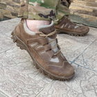 Кросівки чоловічі тактичні ЗСУ 7513 40 р 26 см коричневі (OPT-2190) - зображення 3