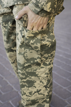 Чоловічий армійський костюм для ЗСУ тактична форма ріп-стоп Україна Піксель 56 розмір 8009 (OPT-3090) - зображення 6