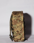 Військовий штурмовий оперативний рюкзак модульного типу 7л мультикам - зображення 5