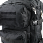 Тактический рюкзак штурмовой военный рюкзак 40л черный - изображение 8