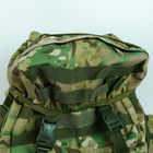 Тактичний Рюкзак Мультикам Molle з бічними підсумками 80 л Рюкзак військовий тактичний армійський камуфляжний 80л - зображення 13