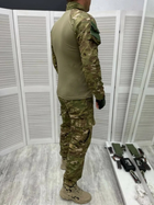 Мужской армейский костюм мультикам для ВСУ (ЗСУ) Tactical тактическая форма убакс и брюки Турция M 7282 (OPT-3300) - изображение 3