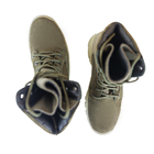 Зимові тактичні черевики (берці) BlackBay зелені на високій підошві (N-1-GREEN) | 39 (26см) - зображення 4