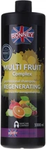 Шампунь відновлюючий для пошкодженого та сухого волосся - Ronney Professional Multi Fruit Complex Regenerating Shampoo 1000ml (700443-143331)