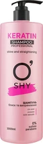 Шампунь "Блеск и выпрямление волос" - O'Shy Keratin Professional Shampoo 1000ml (1058854-140049)