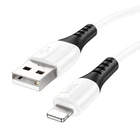 Кабель HOCO X82 USB - Lightning (2.4A) (1M) Білий