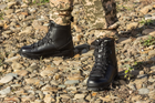 Тактические лёгкие берцы для холодной погоды MIL-TEC German Army Mountain Boots Black 42 черные - изображение 3