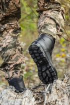 Тактические лёгкие берцы для холодной погоды MIL-TEC German Army Mountain Boots Black 41 черные - изображение 5