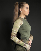 Рашгард тактичний унісекс UFB Clothing олива / мультикам NATO L (52-54 розмір) - изображение 4