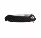 Нож складной карманный, туристический Flipper Adimanti Skimen-CF Black 205 мм - изображение 5
