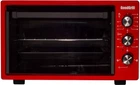 Электрическая печь 40 л выпечка пицца GoodGrill GR-4002 3 режима 1300W нагрев 280 термоизоляция эмаль электродуховка настольная мини печка Красная Турция