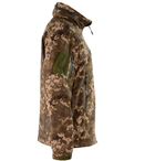 Мужская военная куртка Soft Shell с капюшоном Пиксель (размер M) - изображение 4