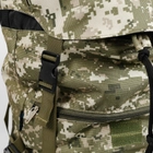 Тактичний рюкзак військовий на 85 літрів піксель армійський рюкзак ЗСУ - зображення 5