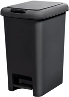 Ведро для мусора MBM HOME с крышкой и педалью Антрацит (BIN-01 10L ANTHRACITE)