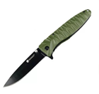 Нож складной туристический, охотничий Liner lock Firebird F620-G1 Green 205 мм - изображение 1