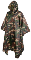 Дождевик Brandit Ripstop Poncho Woodland