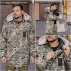 Куртка-бушлат военная Grifon Пиксель ЗСУ плащевка 48 размер - изображение 2