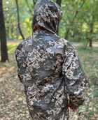 Тактическая куртка софт шелл пиксель военная р 50 - изображение 5