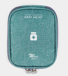Комплект аптечек сумки органайзеры для медикаментов для путешествий для дома 2 шт (473518-Prob) Зеленый - изображение 3