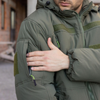 Зимняя военная куртка с капюшоном Хаки 50 размер - изображение 6