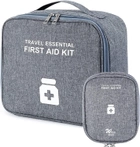 Комплект аптечок сумки органайзери для медикаментів для подорожей для дому 2 шт (473520-Prob) Сірий - зображення 1