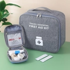 Комплект аптечек сумки органайзеры для медикаментов для путешествий для дома 2 шт (473520-Prob) Серый - изображение 2