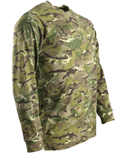 Кофта тактична KOMBAT UK Long Sleeve T-shirt, мультікам, S - зображення 1