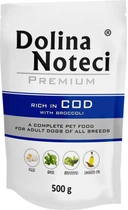 Влажный корм для собак Dolina Noteci Premium с треской и брокколи
