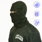 Тактична шапка-маска LeRoy Балаклава Оліва (зимова, фліс) - зображення 1