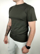 Тактична футболка НГУ ТТХ Хакі (еластична, бавовна + поліестер) 50 (L) - зображення 1