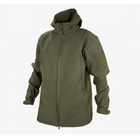Військова тактична куртка Soft Shell весна - осінь ТТХ олива 54 р, зріст 182 - зображення 1