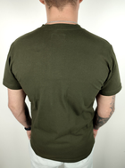 Тактическая футболка НГУ ТТХ Хаки (эластичная, хлопок + полиэстер) 56 (XXXL) - изображение 3