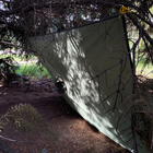 Тактичний пончо ЗСУ (плащ-палатка) ТТХ олива XL - зображення 4