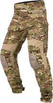 Тактические штаны G3 COMBAT PANTS MULTICAM боевые армейские брюки мультикам с наколенниками и спандекс вставками р.4XL - изображение 1