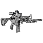 Эргономичная прорезиненная пистолетная рукоятка для M4/M16/AR15 FAB Defense AGR-43. Черная. FAB-AGR-43-BLK - изображение 4