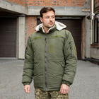 Куртка-бушлат военная мужская тактическая на меху ВСУ (ЗСУ) 8895 52 размер хаки - изображение 6
