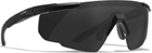 Тактические очки Wiley X SABER ADVANCED Matte Black/ Grey (712316003025-302) - изображение 2
