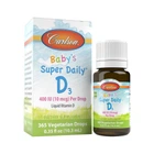 Вітамін Д3 для дітей Carlson Labs Baby’s Super Daily D3 400 IU