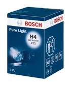 Автомобільна лампа Bosch H4 Pure Light 12V 55W цоколь P43T галоген