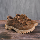 Кросівки чоловічі тактичні ЗСУ 6573 45 р 29,5 см коричневі - зображення 1