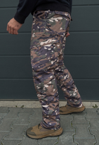 Утеплені тактичні штани на флісі waterproof XL multicam - зображення 5