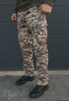 Утеплені тактичні штани на флісі waterproof XS pixel - зображення 3