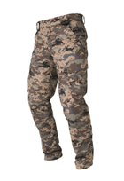 Утеплённые тактические штаны на флисе waterproof M pixel - изображение 2