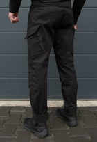 Утеплённые тактические штаны на флисе modern M black - изображение 5