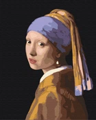 Картина по номерам Девушка с жемчужной серёжкой (BS223) Brushme 40x50 см