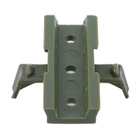 Планка Пікатінні (Picatinny) + адаптер кріплення Wing-Loc на бокові рейки шолома, Green (12474) - зображення 2
