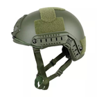 Боковые направляющие рельсы ARC на шлем, каску FAST, TOR-D (Фаст, ТОР-Д), Green (12477) - изображение 3